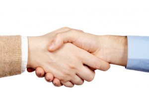 business handshake